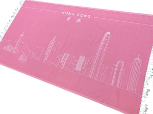 Hong Kong Skyline Towel